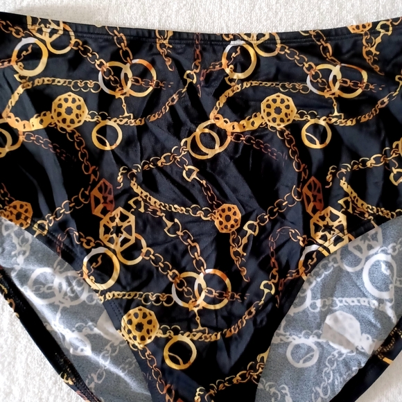 VENUS All Day Golden Links Bikini Bottom, size 12. - Picture 5 of 8